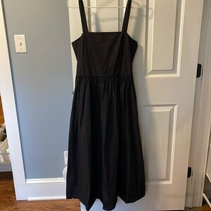 COS Black Midi Dress